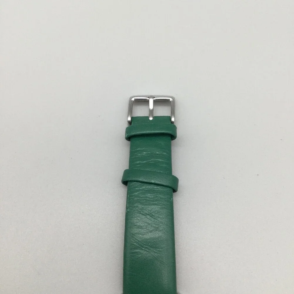 Akribos XXIV Womens Watch 34mm Green Diamond Dial Date Dress New Battery
